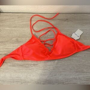 Hot Water Large Women’s Bathing Suit Top NWT